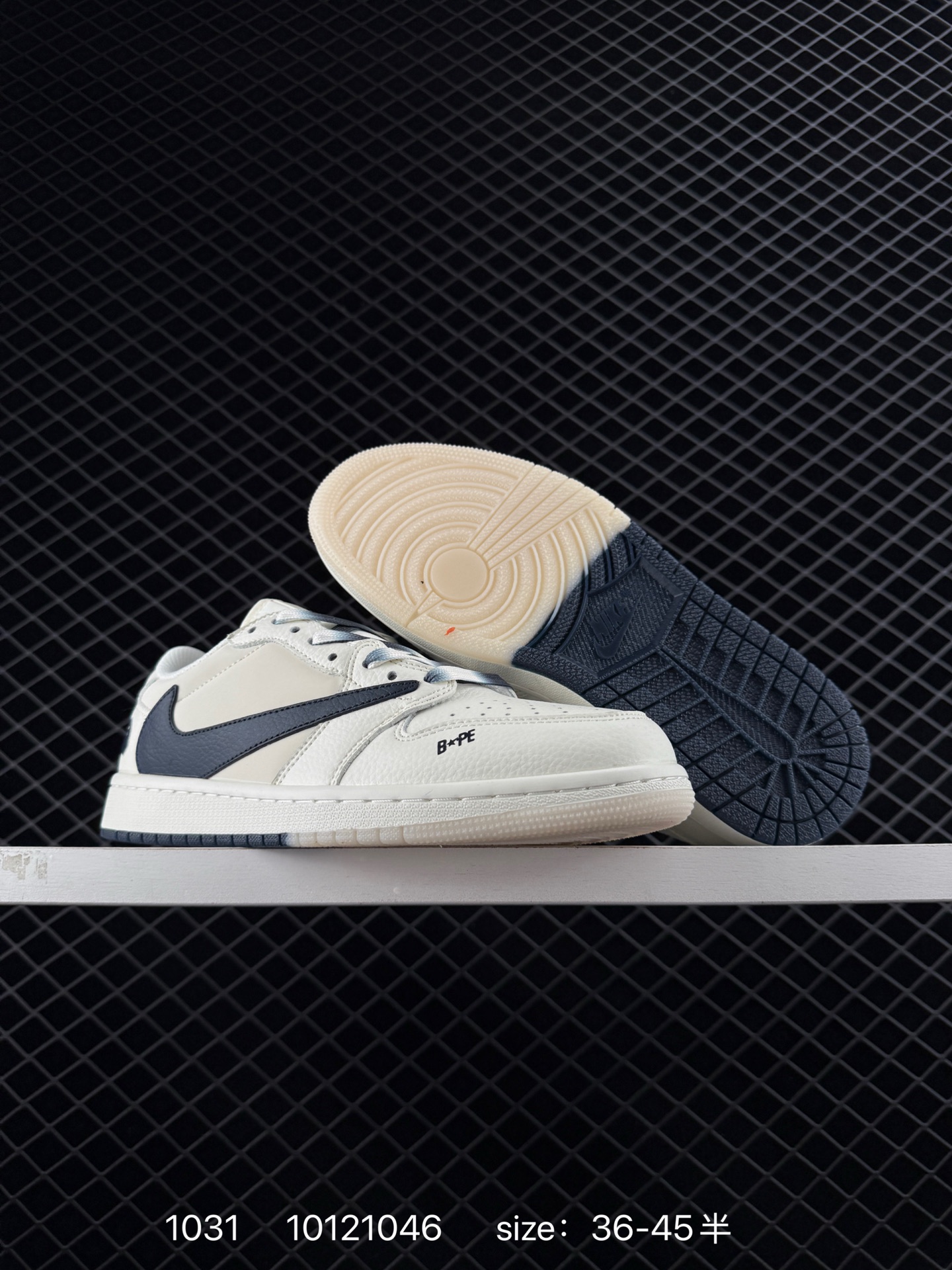 Travis Scott x Fragment Design x Jordan Air Jordan 1 Low OG SP Bape